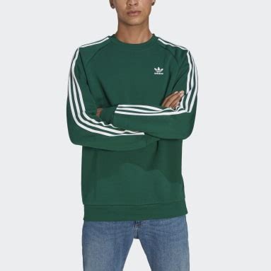 adidas pullover grün schwarz herren|Grüner Pullover .